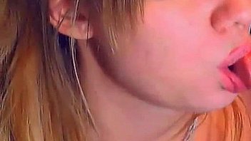 Sexy babe with pink dildo on webcam