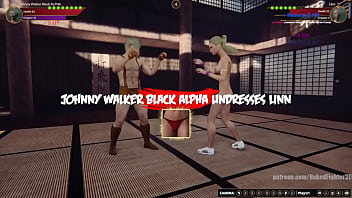 Johnny vs linn nf3d sexual mixed combat femdom