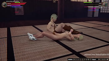 Johnny vs linn nf3d sexual mixed combat femdom