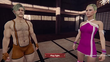 Johnny vs linn nf3d sexual mixed combat femdom