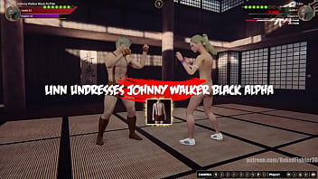 Johnny vs linn nf3d sexual mixed combat femdom