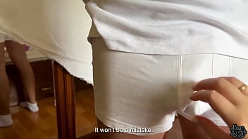 I made breakfast for my stepmom but she wanted my dick