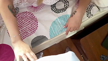 I made breakfast for my stepmom but she wanted my dick