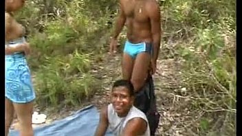 Hot Amateur Outdoor Threesome With A Brasilian Shemale thumbnail