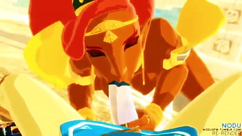 Link and urbosa go at it