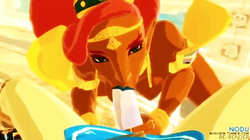 Link and urbosa go at it