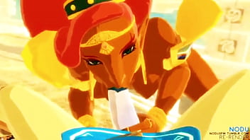 Link and urbosa go at it