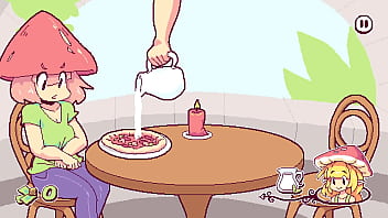 Servicing customers with a huge futa cock futanari di funghi ft gumi