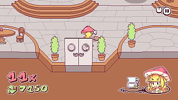 Servicing customers with a huge futa cock futanari di funghi ft gumi