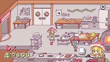 Servicing customers with a huge futa cock futanari di funghi ft gumi