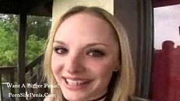 Pretty face sperm covered