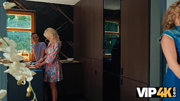 Vip4k sexy milf is riding a young cock secretly