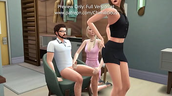 Cameraman gets frisky with two hot babes