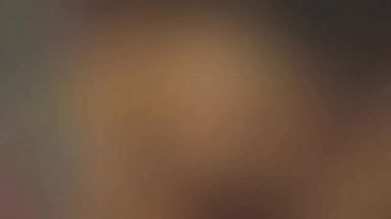 Petite brunette gives a blowjob