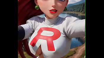 Personaje pokémon jessi modelo ia anime