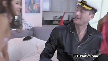 Sexy bunnies earn hard dick