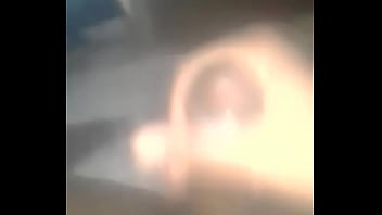 Black cock cumming and hits phone