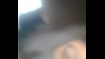 Black cock cumming and hits phone