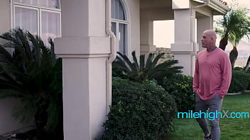 Busty Cheating Blonde Fucks Property Manager When Husband Was Away thumbnail