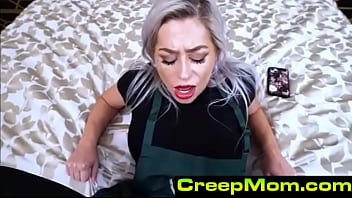 My stepmom's tits are huge