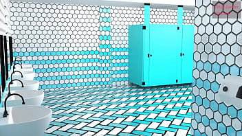 Amigos fazendo putaria no banheiro