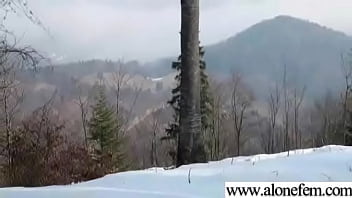 Hot cute sexy amateur girl insert toys in her holes clip 20