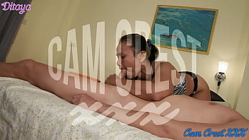 Stepson gets a long bj from stepmom