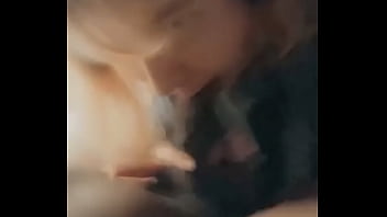 Sucking the cum out my tip