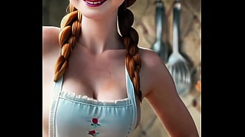Princess anna is preparing something special in the kitchen the real question is who is the lucky person she's cooking for #disney #frozen #anna #disneyedit #shorts #fyp
