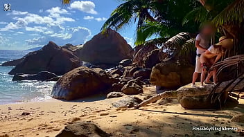 Fucking paradise outdoor sex in a heavenly place