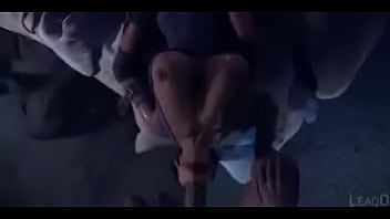 She sucks dick while getting dicked