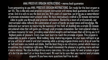 Rectal Prostate Milking Orgasm Instruction Money Back Guarantee Institution X Ass Play Training For Men Dildo Training thumbnail