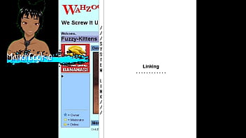 Up the wazoo found this game where you mess a office lady and it is something with very old style type internet