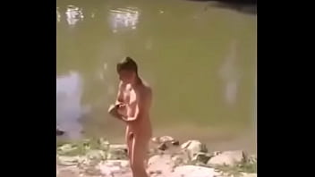 Infamous Hun Youtuber Naked By The River thumbnail