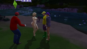 Mario has to watch his wife peach get fucked after losing game