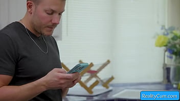 Naughty yet very horny milf craving dick and get it on the sofa