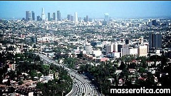 Teen eats milf pussy at oily threesome 13