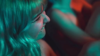 Lesbian threesome foot slave