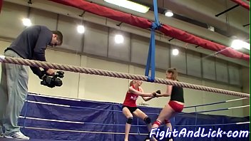 Euro Lezzies Wrestling And Licking Pussies thumbnail