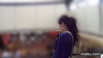 Exceptional czech chick is seduced in the supermarket and rode in pov