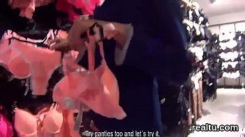 Exceptional czech chick is seduced in the supermarket and rode in pov