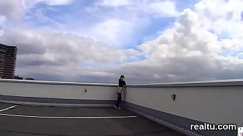 Exceptional czech chick is seduced in the supermarket and rode in pov