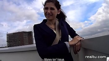 Exceptional czech chick is seduced in the supermarket and rode in pov