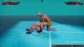 Marilith vs aaron nf3d mixed mma femdom combat