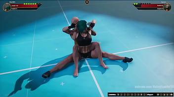 Marilith vs aaron nf3d mixed mma femdom combat