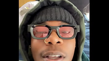 Ebony slut deep throating my cock while i talk about having a good day