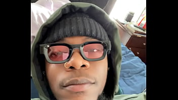 Ebony slut deep throating my cock while i talk about having a good day