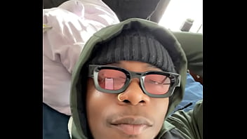 Ebony slut deep throating my cock while i talk about having a good day