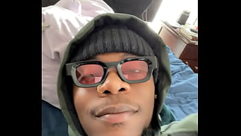 Ebony slut deep throating my cock while i talk about having a good day