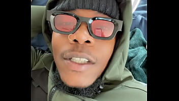 Ebony slut deep throating my cock while i talk about having a good day